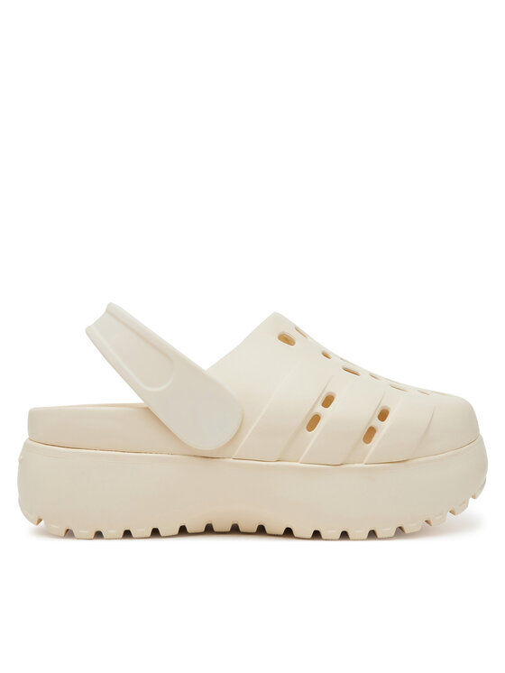 adidas Sandały adilette Platform JP7159 Beżowy