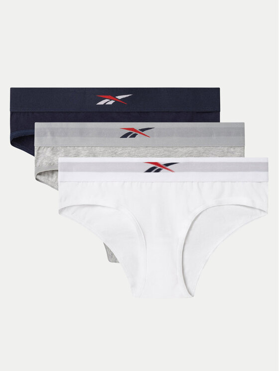 Reebok Komplet 3 par fig klasycznych CANDY - AW24 (3-pack) Kolorowy