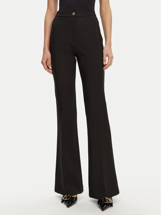 ARTIGLI Spodnie materiałowe ACPA000840 Czarny Regular Fit