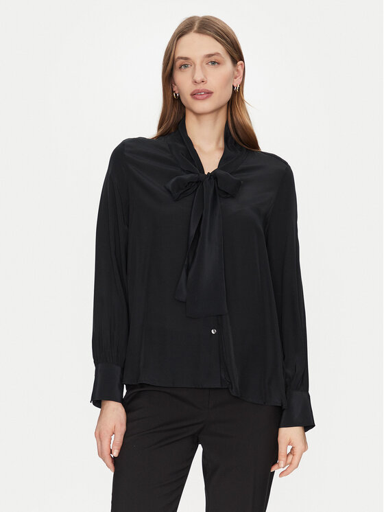 Gap Bluzka 618636-01 Czarny Regular Fit
