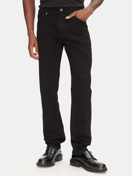 Just Cavalli Jeansy 78OAB5S0 Czarny Slim Fit