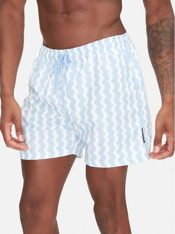 YSABEL MORA Szorty kąpielowe 90377 Błękitny Regular Fit