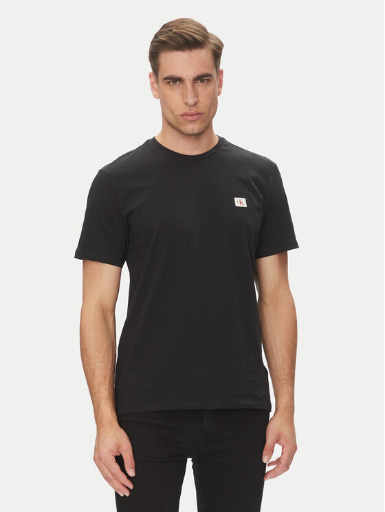 Calvin Klein Jeans T-Shirt LV04RC272G Czarny Regular Fit