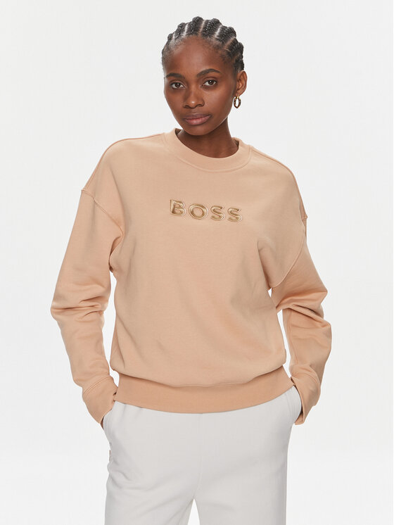 Boss Bluza Econa 50508499 Beżowy Relaxed Fit