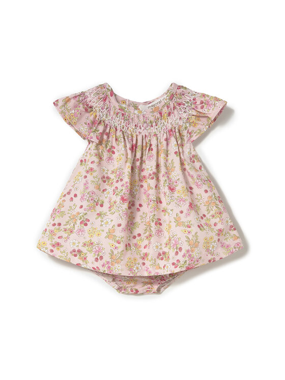 Mayoral Sukienka letnia 1867 Różowy Regular Fit