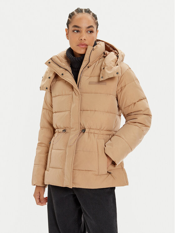 Calvin Klein Kurtka zimowa K20K207739 Beżowy Regular Fit