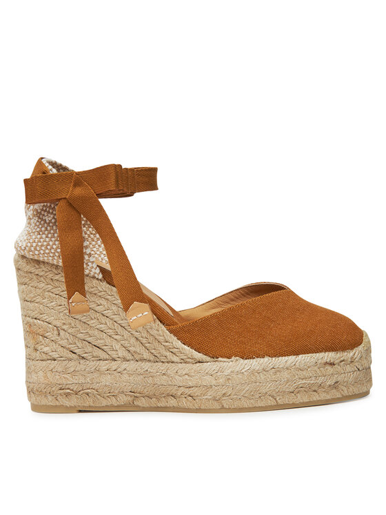 Castañer Espadryle Chiara/8Ed/002 021668 Brązowy