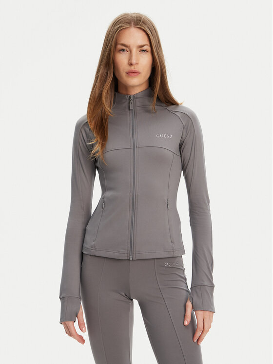 Guess Bluza V5RP17 KCD02 Szary Regular Fit
