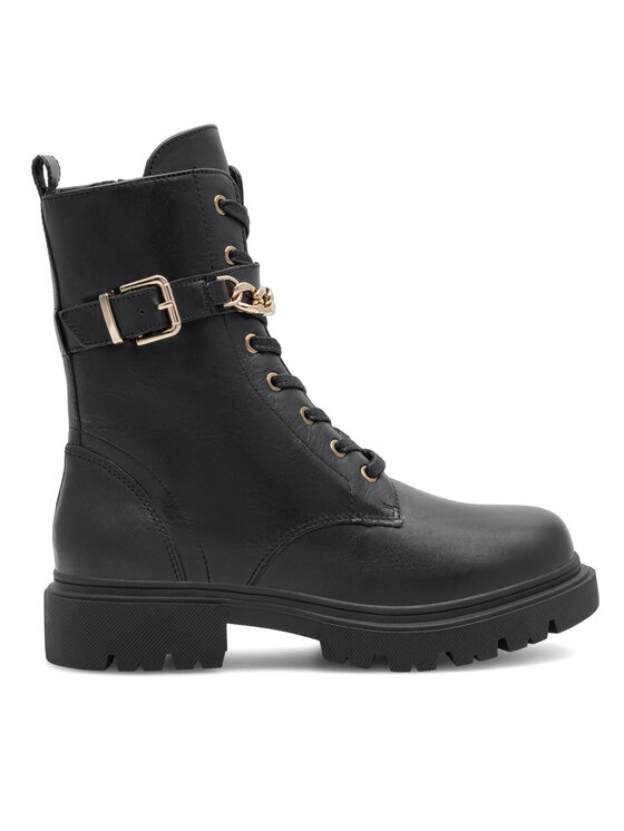 Sergio Bardi Botki EST-A1009-01SB Czarny