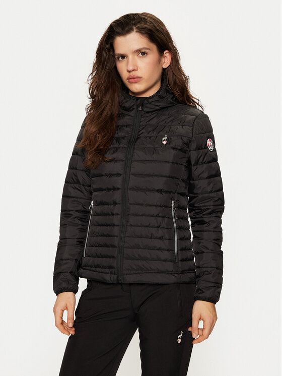 Aulp Kurtka zimowa Marla Czarny Regular Fit