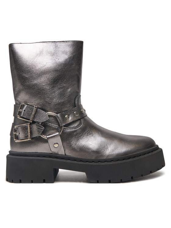 Steve Madden Botki Zwart SM11003405 Szary