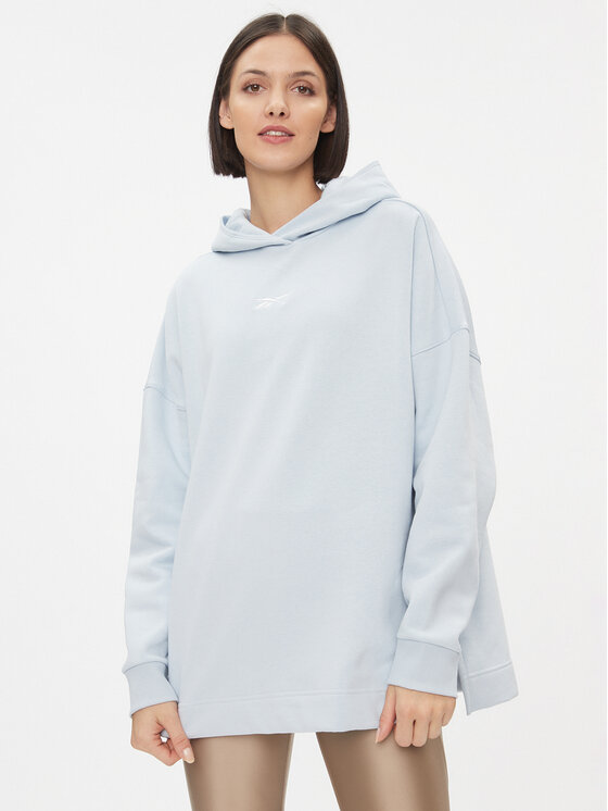 Reebok Bluza Maternity IJ3061 Błękitny Regular Fit