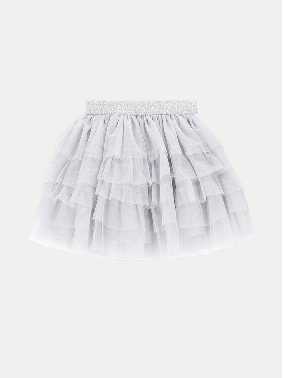 Coccodrillo Spódnica tiulowa ZC4124204EPG Szary Regular Fit