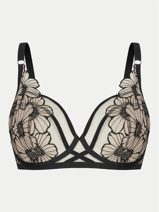 Chantelle Biustonosz z fiszbiną Lush C22OM0 Czarny