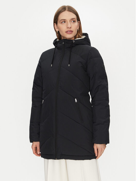 Roxy Kurtka zimowa Better Weather ERJJK03634 Czarny Regular Fit