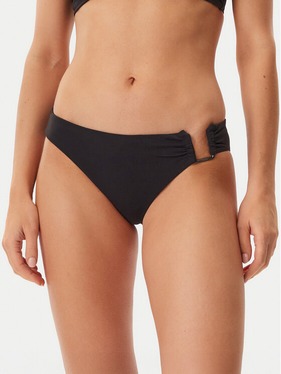 Calvin Klein Swimwear Dół od bikini KW0KW02810 Czarny