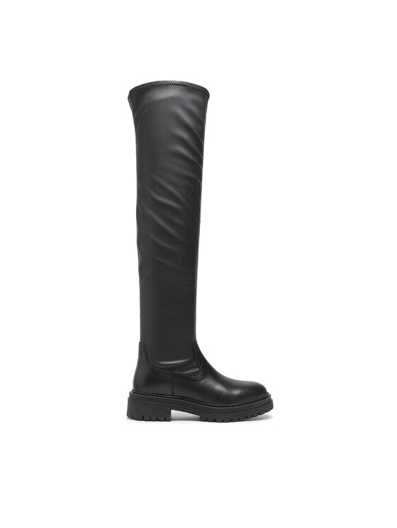 Geox Muszkieterki D Iridea H D16HRH 0KB43 C9999 Czarny