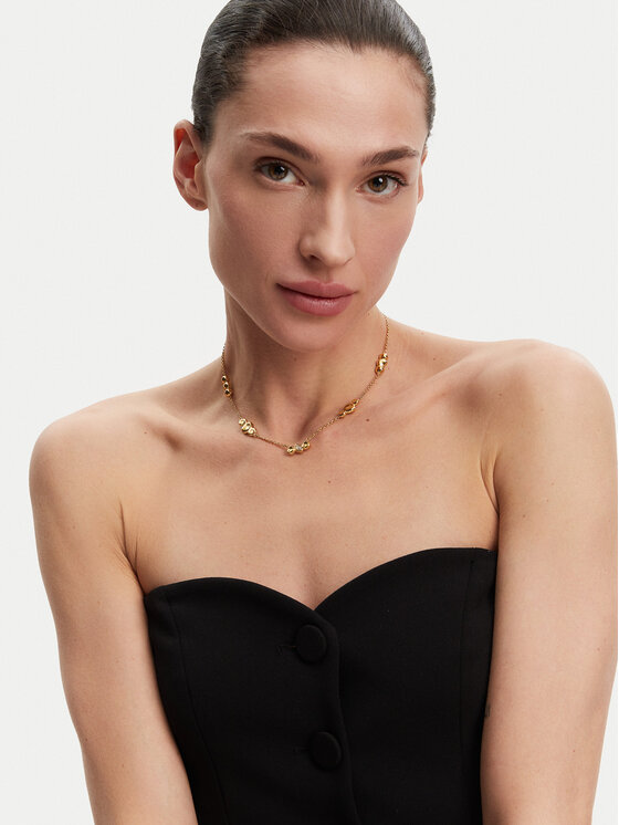 Guess Naszyjnik JUBN05 182JW Złoty