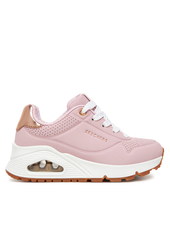 Skechers Sneakersy Uno Gen1-Shimmer Away 310545L/PNK Różowy