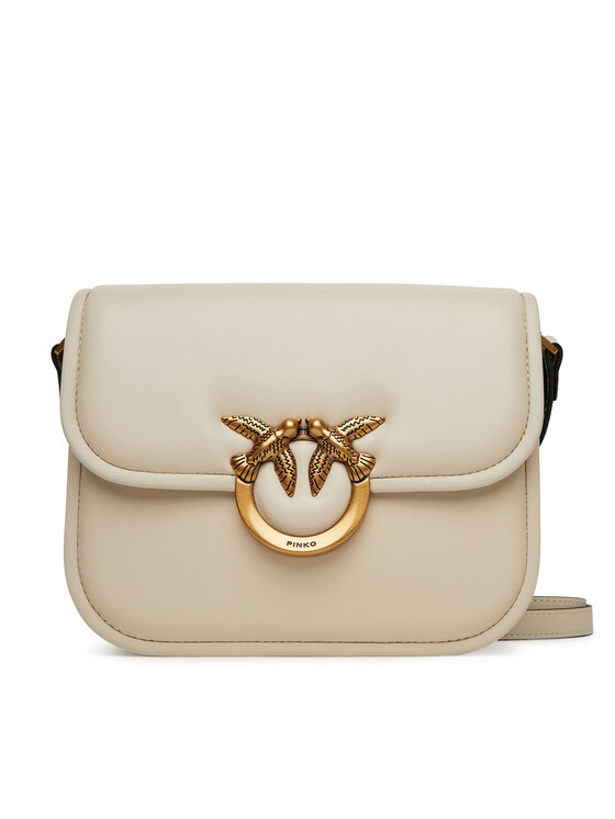 PINKO Torebka Love Box Bag Fl Mini 104297 A26L Écru