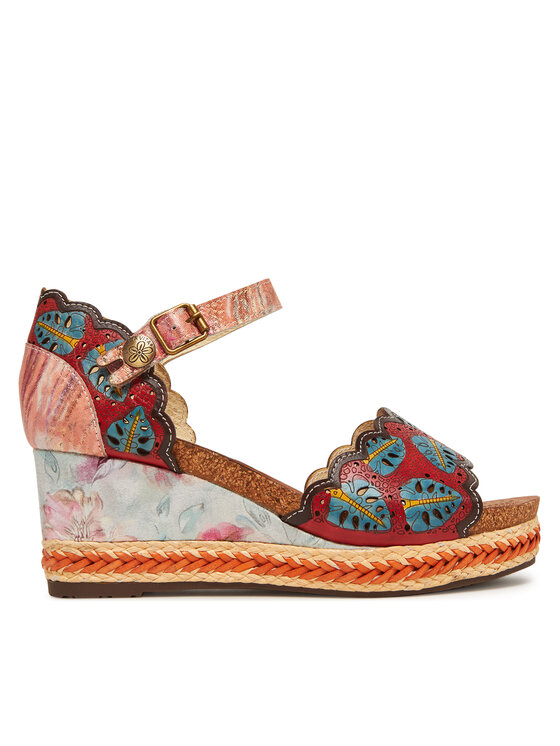 Laura Vita Espadryle Facyo 86 Kolorowy