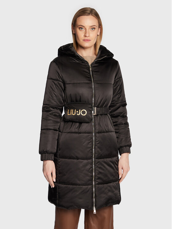 Liu Jo Kurtka zimowa WF2093 T3176 Czarny Regular Fit