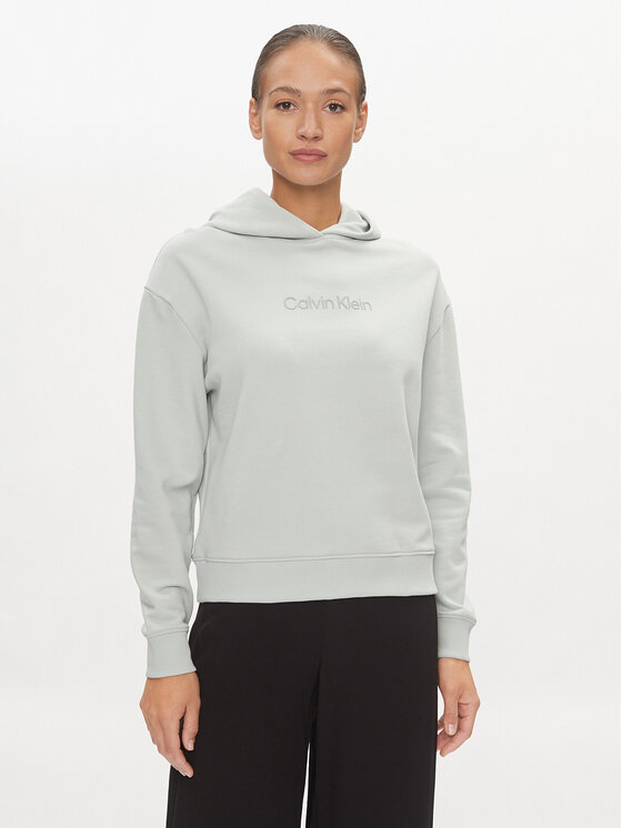 Calvin Klein Bluza Hero Logo K20K205449 Niebieski Regular Fit