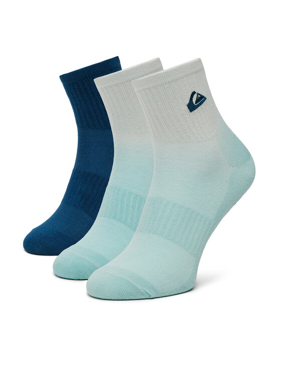 Quiksilver Skarpety AS_QUIKSILVER_102Z_SS25 (3-PACK) Zielony