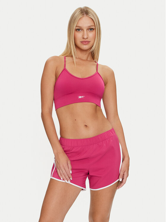 Reebok Biustonosz sportowy Id Train Tri-Back Bra 100021305 Różowy