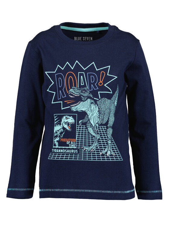 Blue Seven Bluzka 850716 X Granatowy Regular Fit