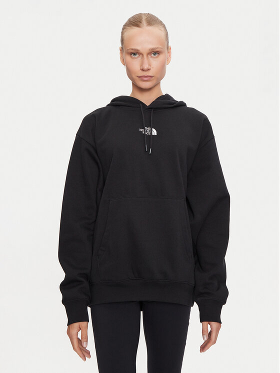 The North Face Bluza Essential NF0A89EN Czarny Oversize