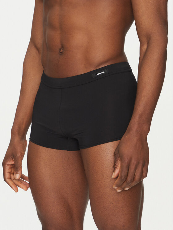 Calvin Klein Swimwear Kąpielówki KM0KM01114 Czarny