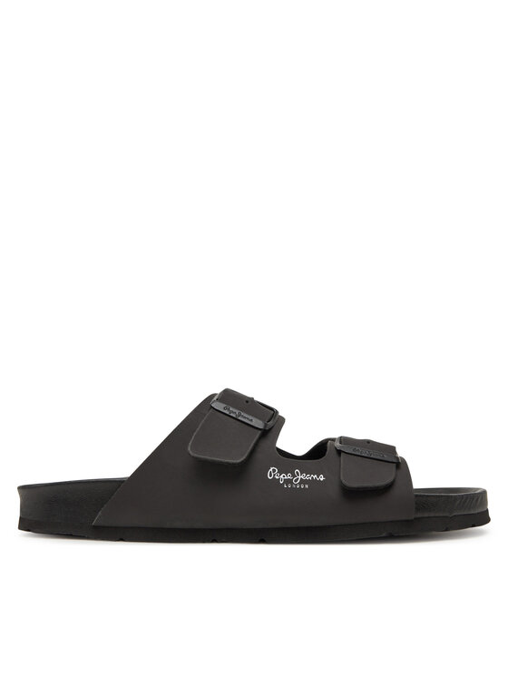 Pepe Jeans Klapki PMS90101 Czarny