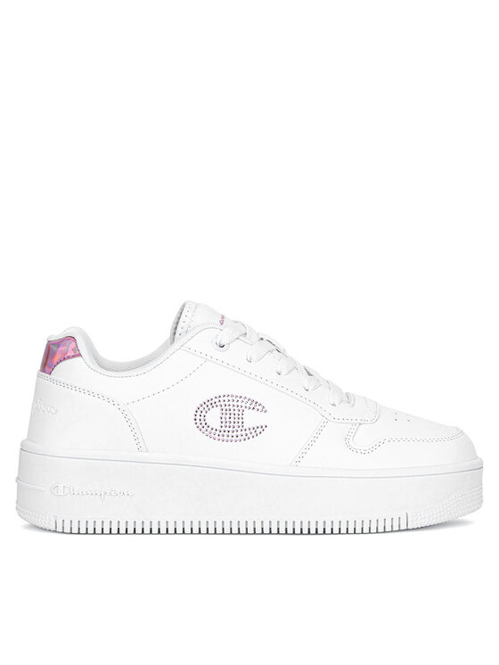 Champion Sneakersy RD18 PLAT GLITTER G GS S32872-WW010 Biały