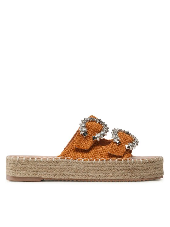 DeeZee Espadryle JSZ5874-6 Brązowy