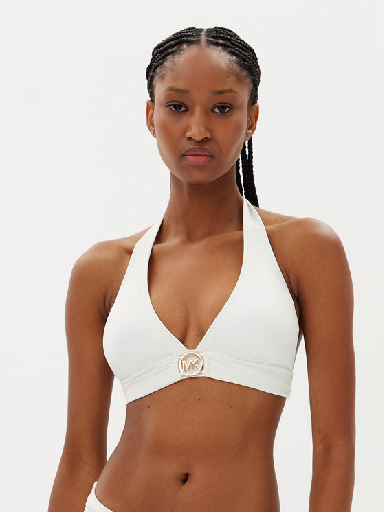 MICHAEL Michael Kors Góra od bikini MM7M275 Biały