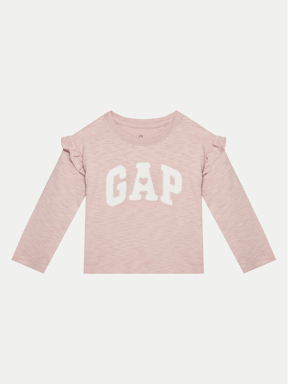 Gap Bluzka 626254 Różowy Regular Fit