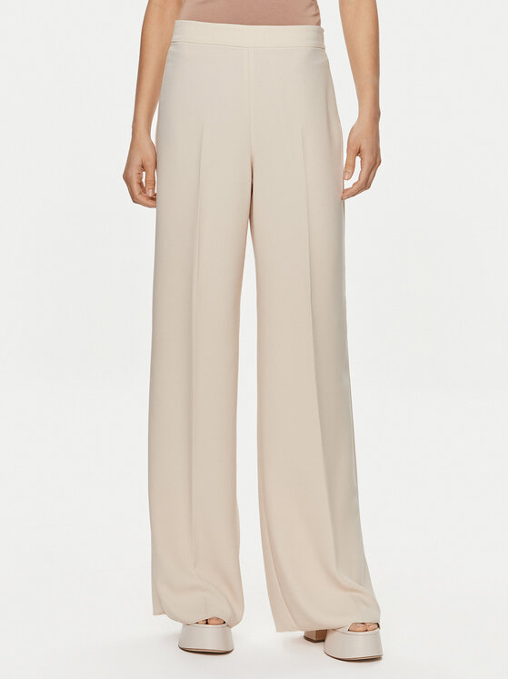 MAX&Co. Spodnie materiałowe Nantes 24181310 Beżowy Relaxed Fit