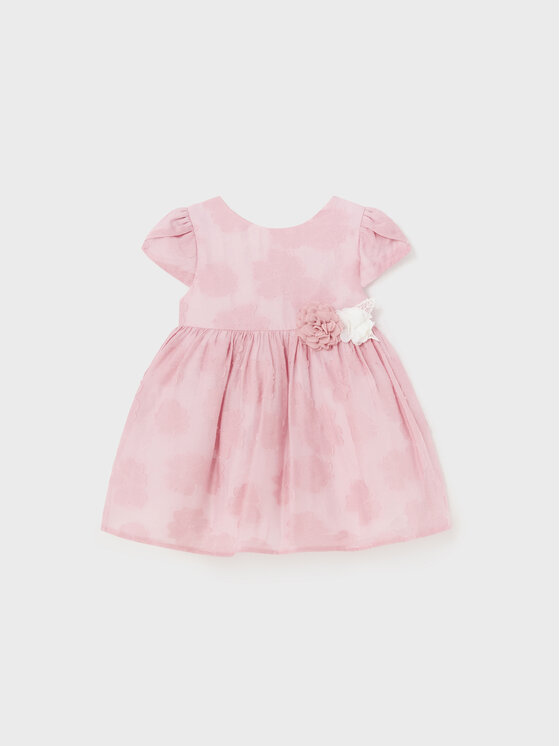 Mayoral Sukienka elegancka 1901 Różowy Regular Fit