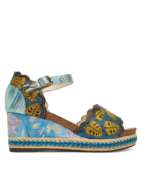 Laura Vita Espadryle Facyo 86 Kolorowy