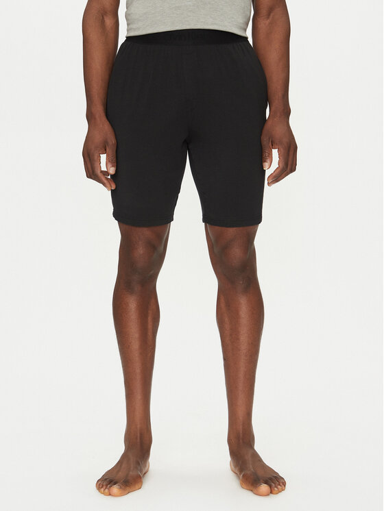 Calvin Klein Underwear Szorty piżamowe LV00NM2824 Czarny Regular Fit