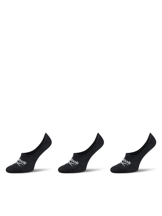 Reebok Zestaw 3 par stopek unisex R0351-SS24 (3-pack) Czarny