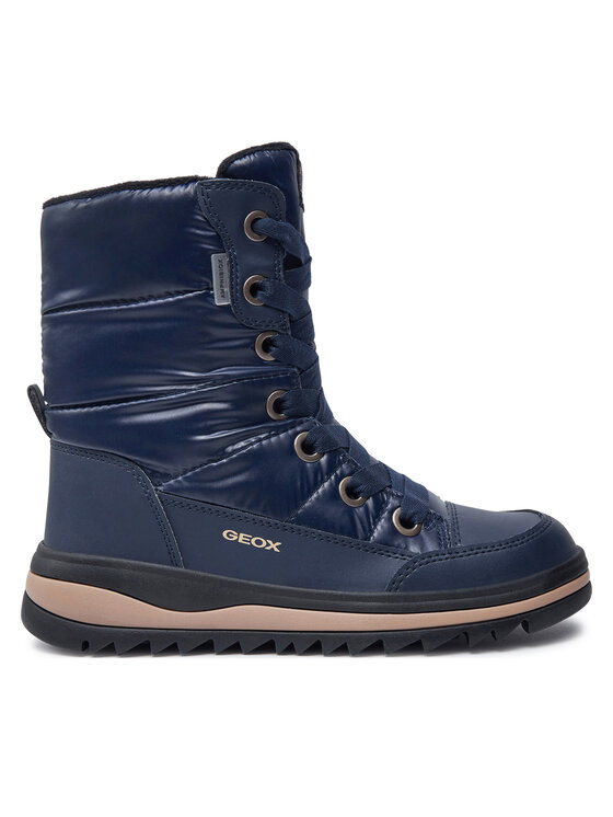 Geox Kozaki J Adelhide Girl B Ab J16EWA 0LVBC C4002 S Granatowy