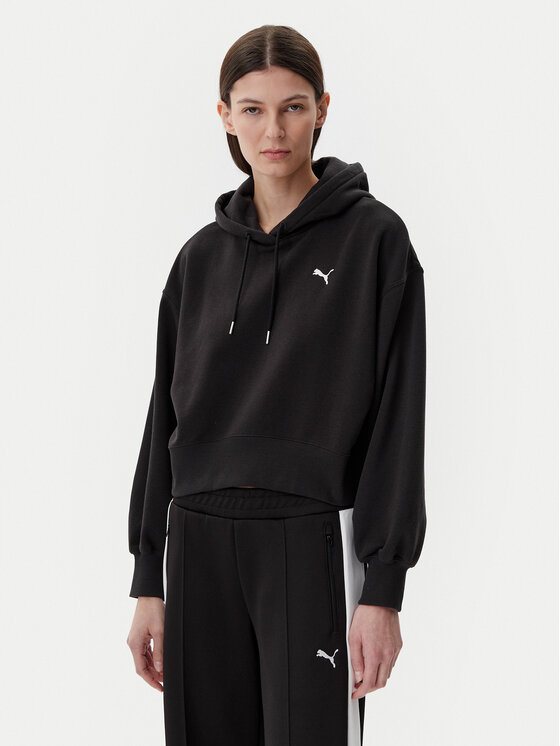 Puma Bluza Ess 629746 Czarny Relaxed Fit