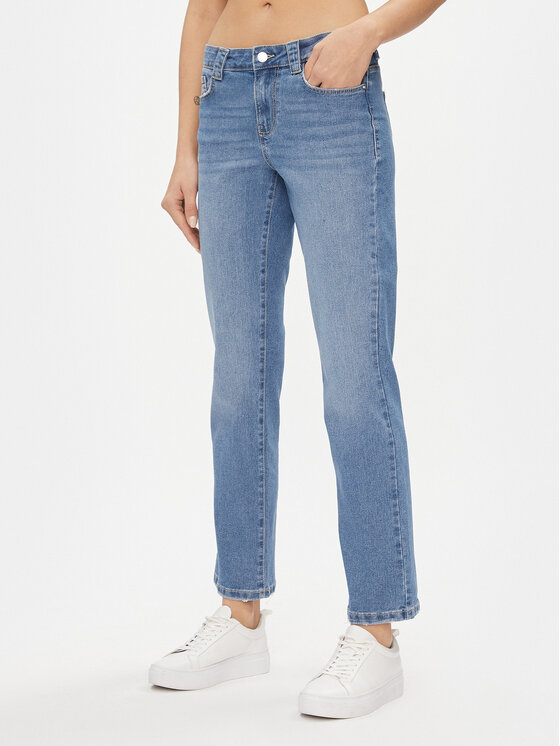 Vero Moda Jeansy 10297462 Niebieski Straight Fit