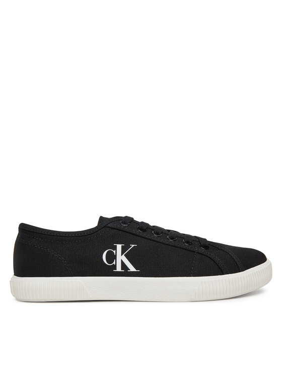 Calvin Klein Jeans Tenisówki Ess Vulc Low Cv Mg Wn YW0YW01762 Czarny