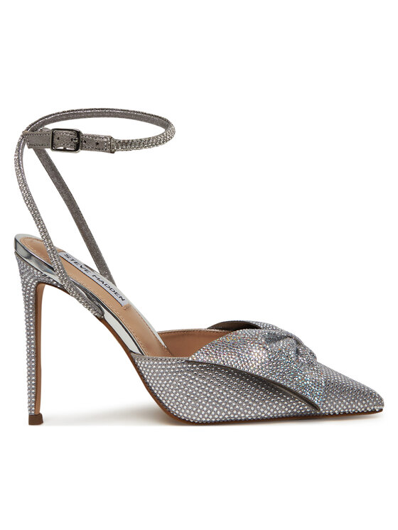Steve Madden Sandały Vincentia-R Heeled s SM11003650 Srebrny