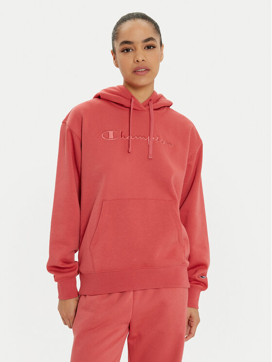 Champion Bluza 117581 Czerwony Regular Fit