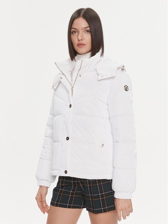 Liu Jo Sport Kurtka zimowa TF3139 T3557 Biały Regular Fit