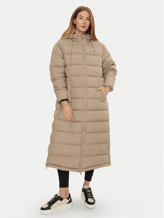 Guess Kurtka puchowa V4BL04 WFYE2 Szary Regular Fit